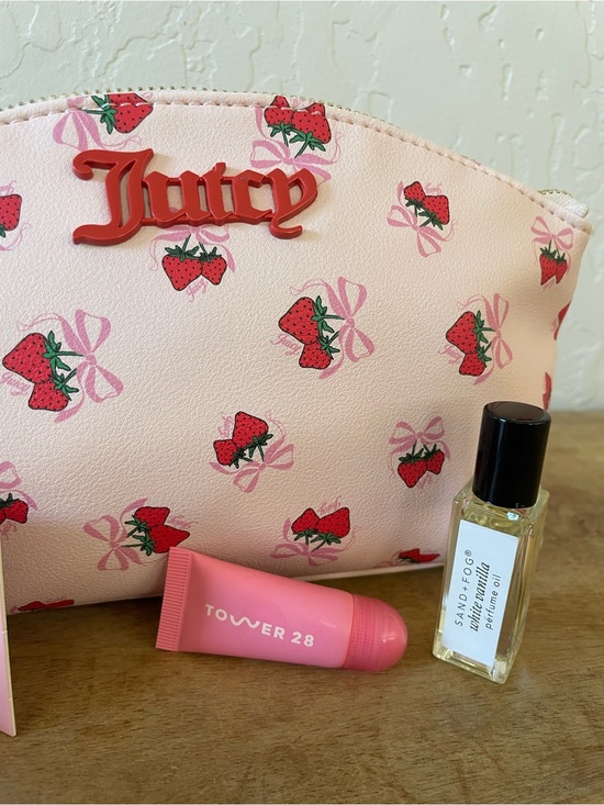 Juicy Couture Handbags - 🍓 Juicy Couture Bundle | Tower 28 LipSoftie | Sand + Fog Warm Vanilla